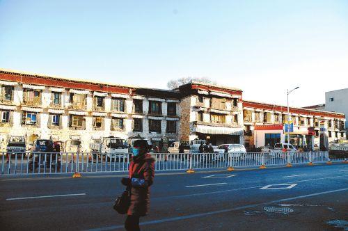 北京東路上的木如寺，據(jù)說修建于公元七世紀(jì)。